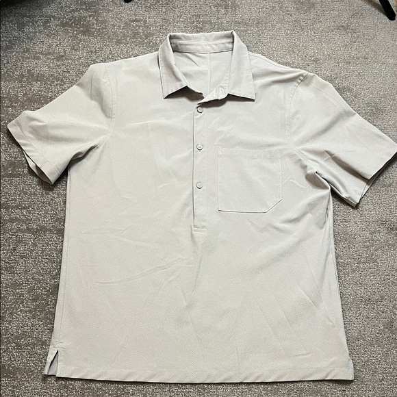 lululemon athletica Other - Lululemon Men’s Polo Neutral Color Size L